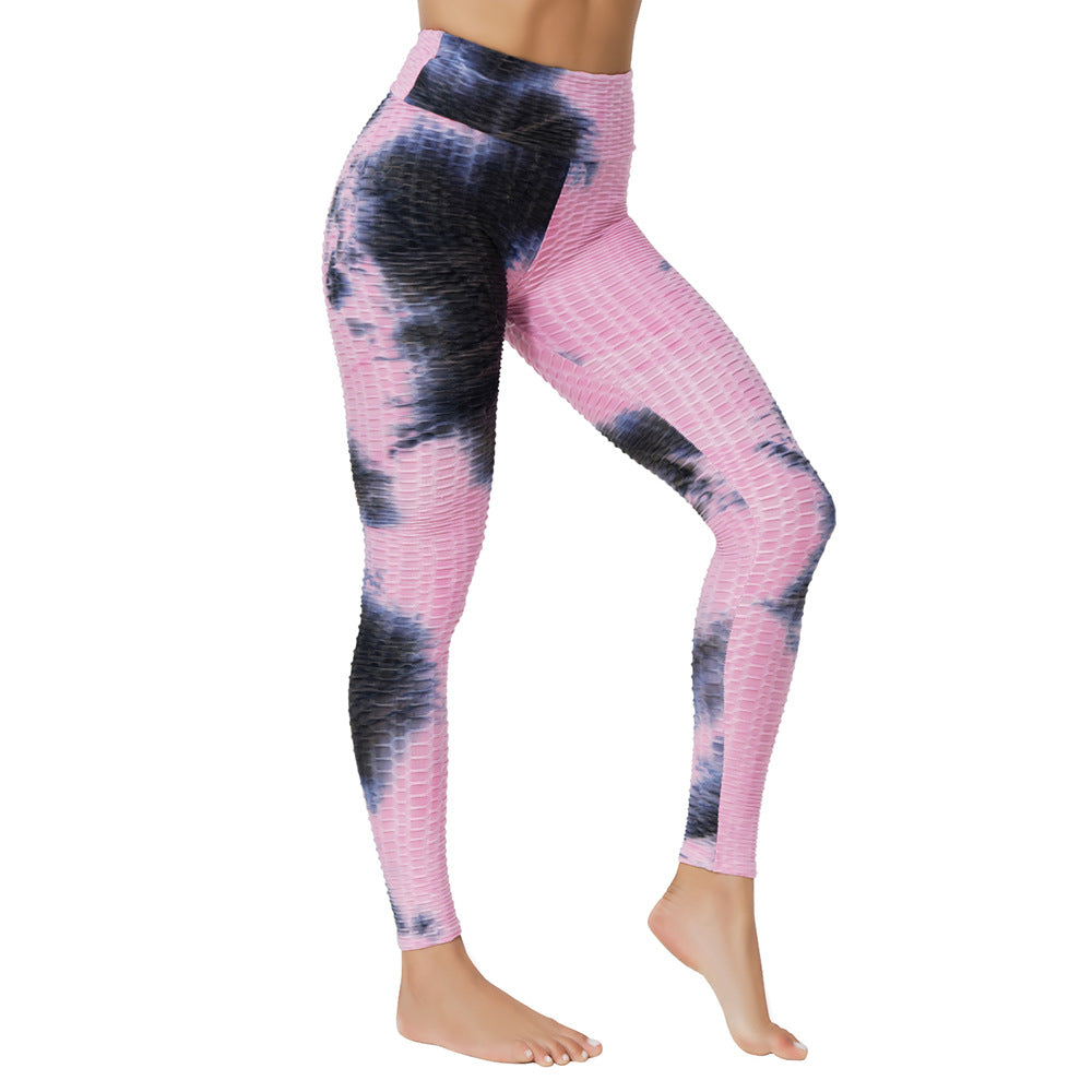 Yoga Jacquard Tie-Dye Yoga Clothes