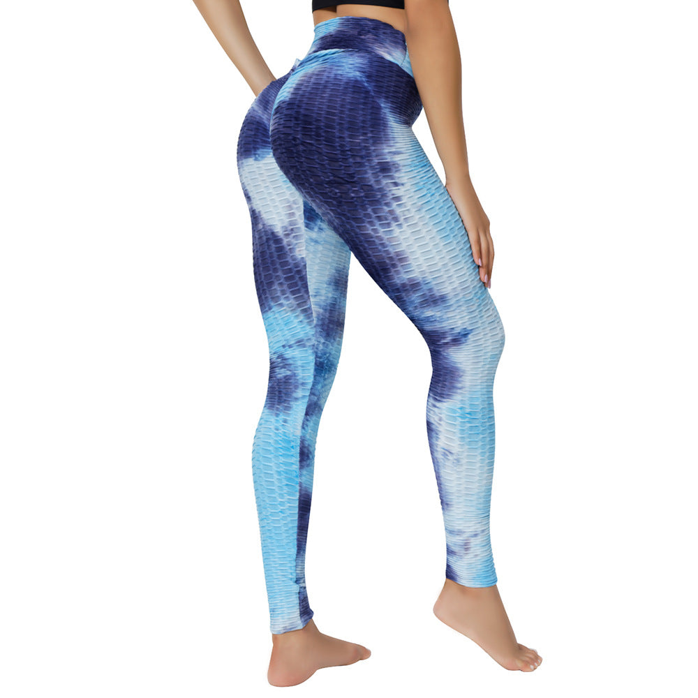 Yoga Jacquard Tie-Dye Yoga Clothes