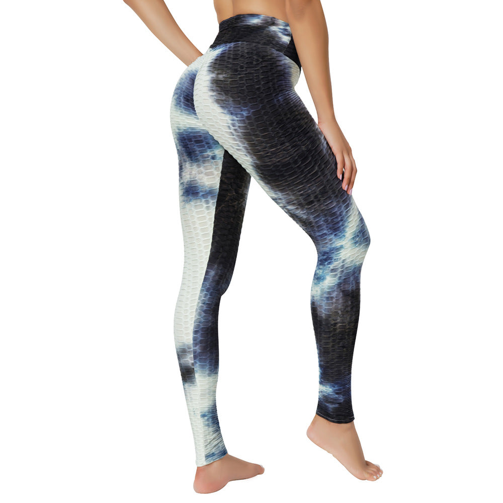 Yoga Jacquard Tie-Dye Yoga Clothes