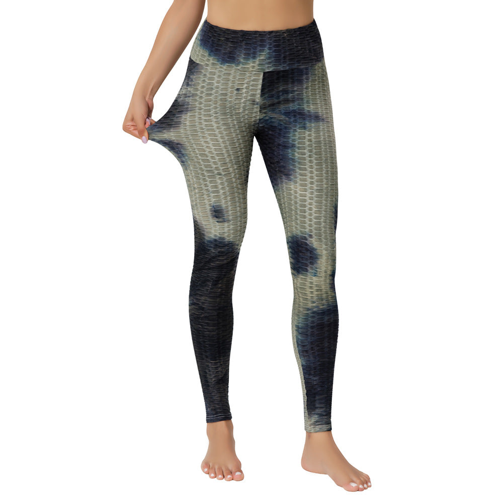 Yoga Jacquard Tie-Dye Yoga Clothes