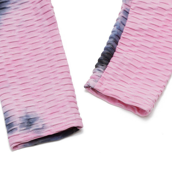 Yoga Jacquard Tie-Dye Yoga Clothes