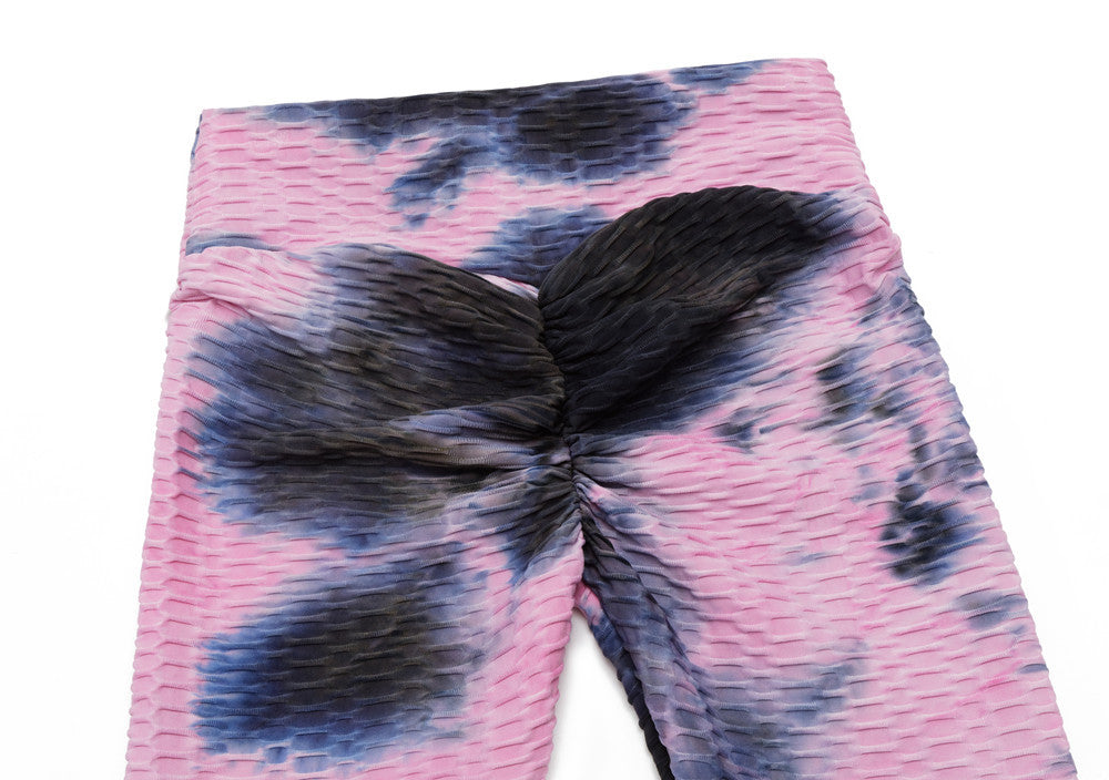 Yoga Jacquard Tie-Dye Yoga Clothes