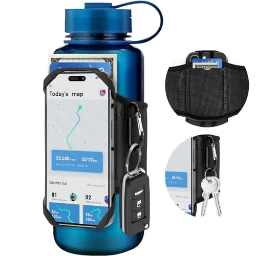 HydraHold™ – The Smart Water Bottle Phone Holder for Active Lifestyles