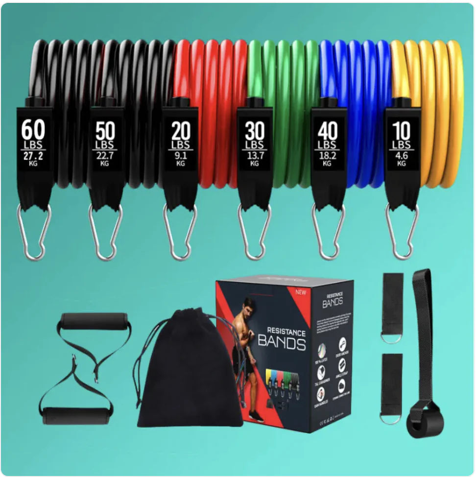 FlexForce™ – The Ultimate Full-Body Resistance Band Set