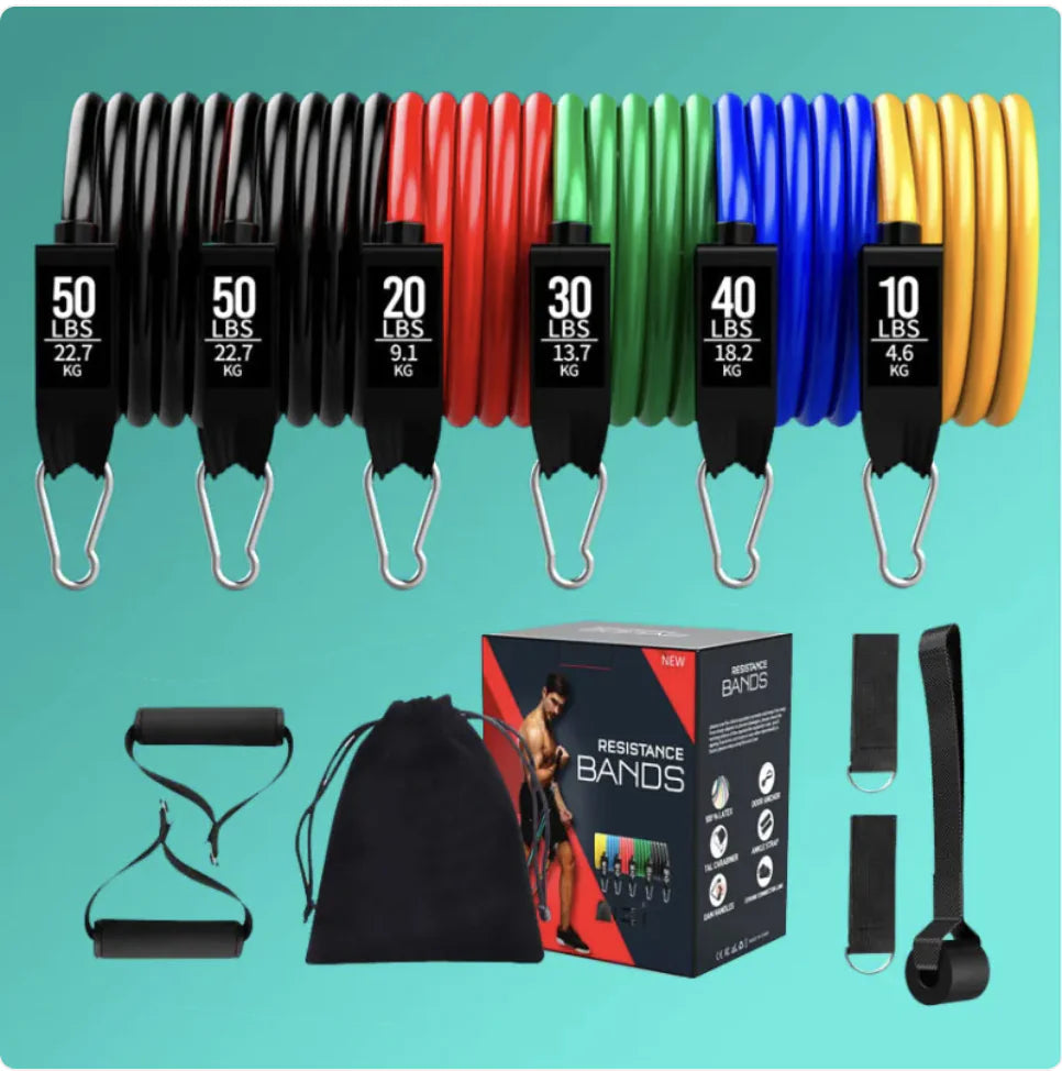 FlexForce™ – The Ultimate Full-Body Resistance Band Set